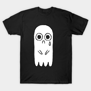 Sad Ghost - zoom + mask edition T-Shirt